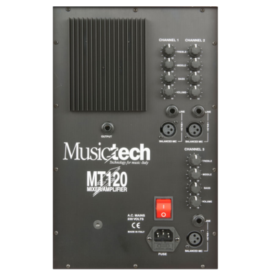 Musictech MT 120 mikserivahvistin 120 W - Image 3