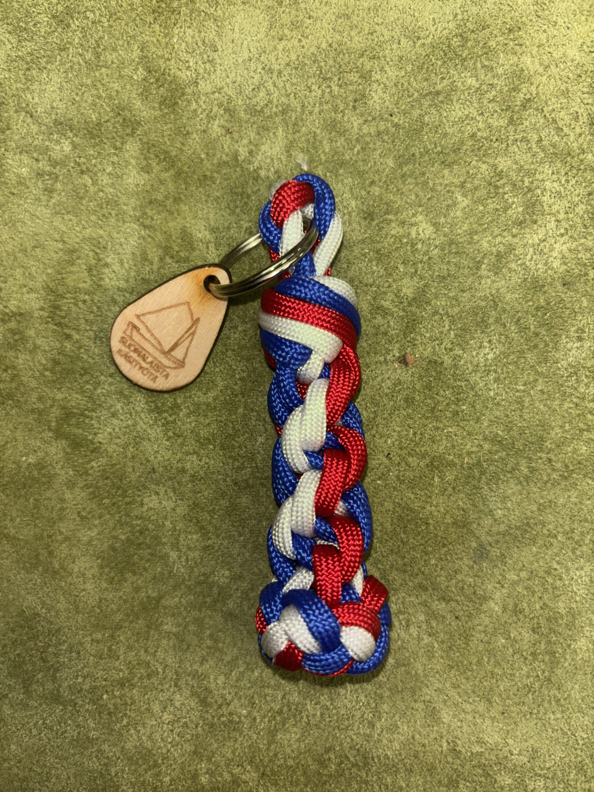 Paracord avaimenperä kolme väriä